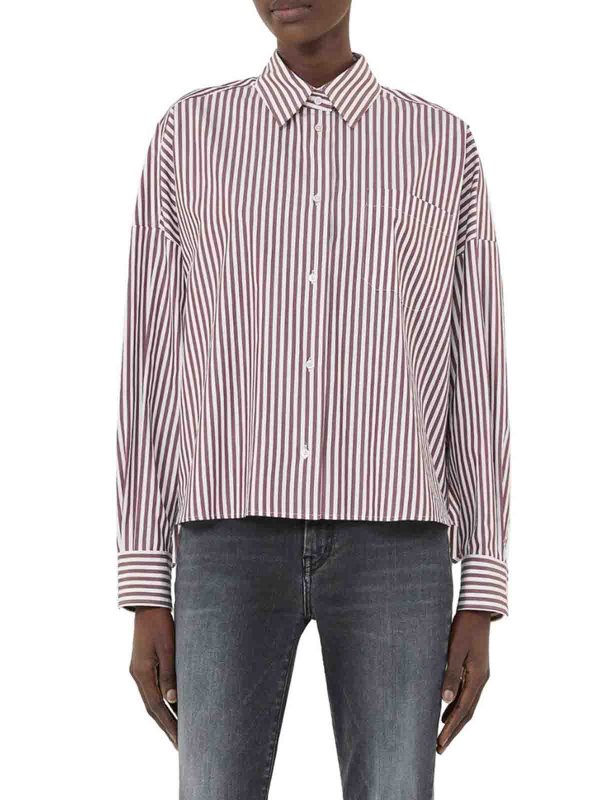 WEEKEND MAX MARA: シャツ online - シャツ - ダークレッド