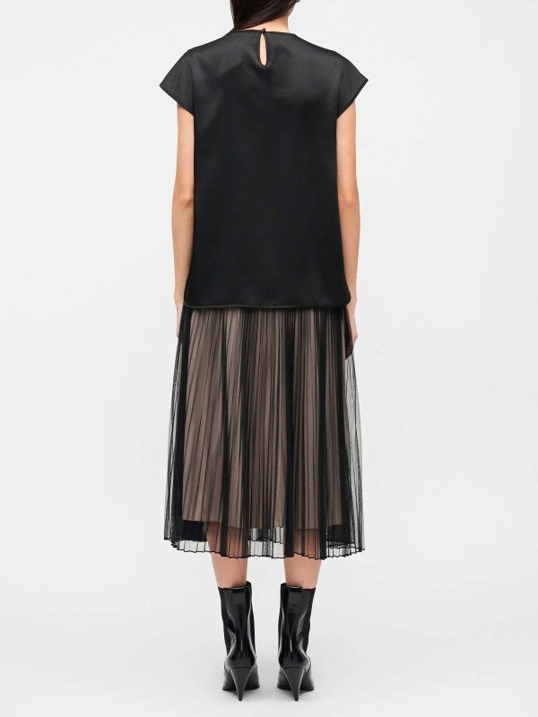 トップ/タンクトップ - 黒 shop online: WEEKEND MAX MARA