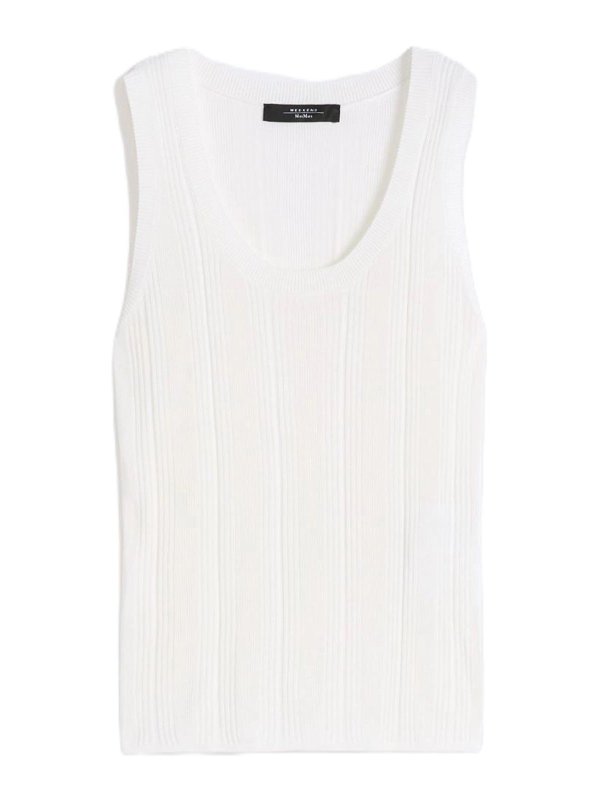 WEEKEND MAX MARA: Tops und Tank Tops - Top - Weiß