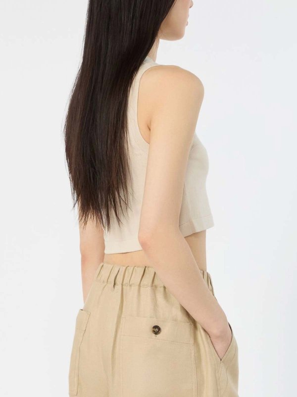 The Best Shops WEEKEND MAX MARA: Pull col rond - Pull Col Rond - Beige Clair