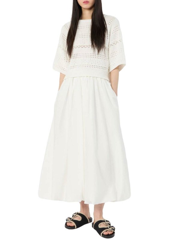 WEEKEND MAX MARA buy online Rundhalspullover - Creme