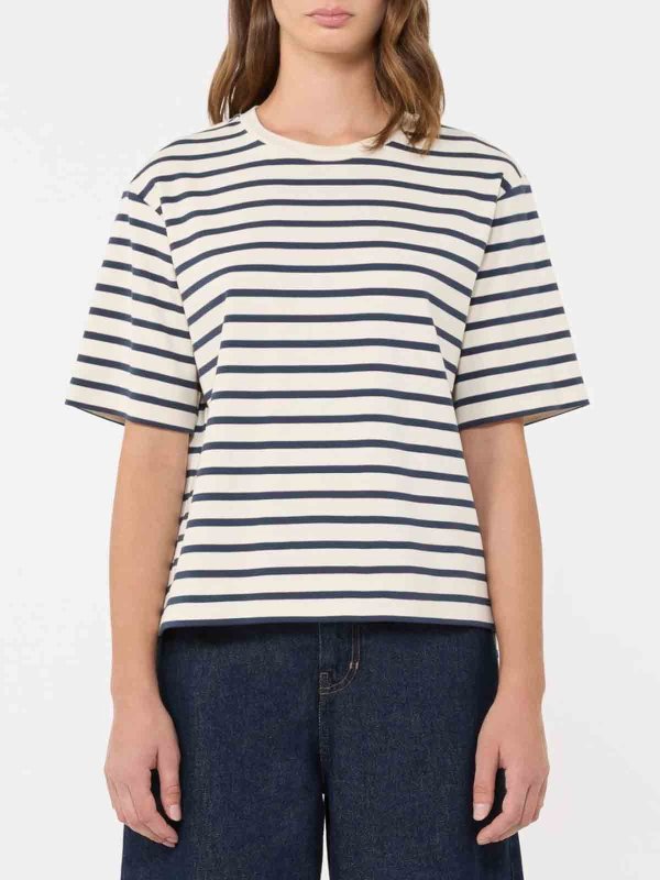 The Best Shops WEEKEND MAX MARA: Strickpullover mit Rundhalsausschnitt - Rundhalspullover - Hellbeige