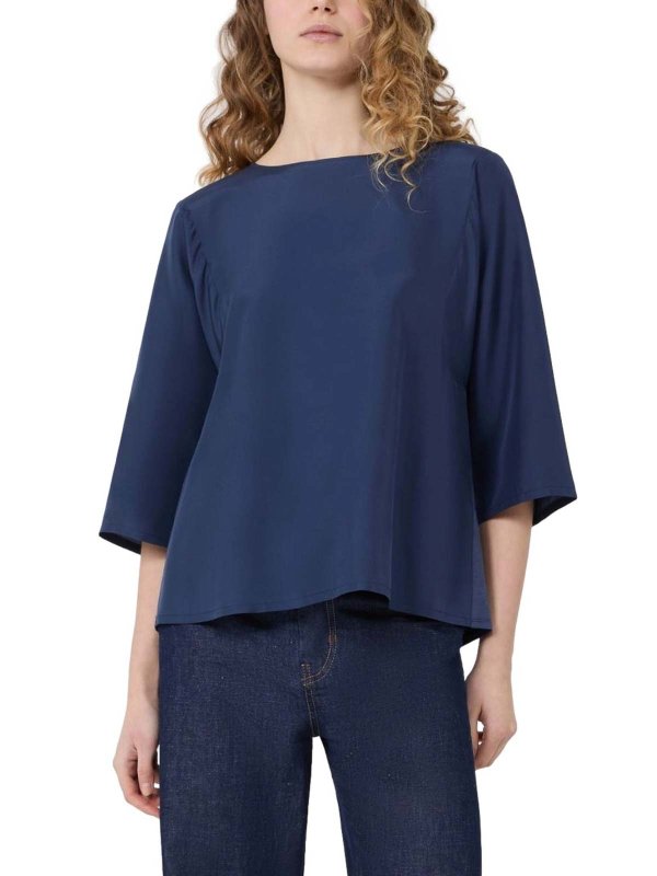 WEEKEND MAX MARA: クルーネック online - クルーネック - ブルー