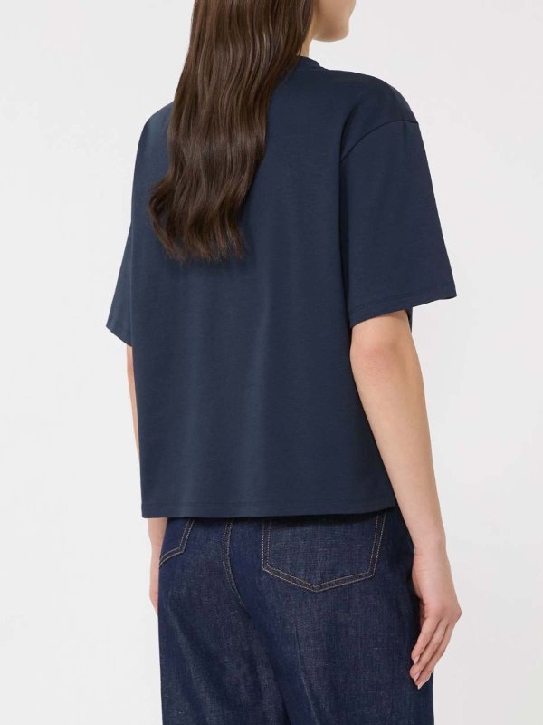 Rundhalspullover - Blau shop online: WEEKEND MAX MARA