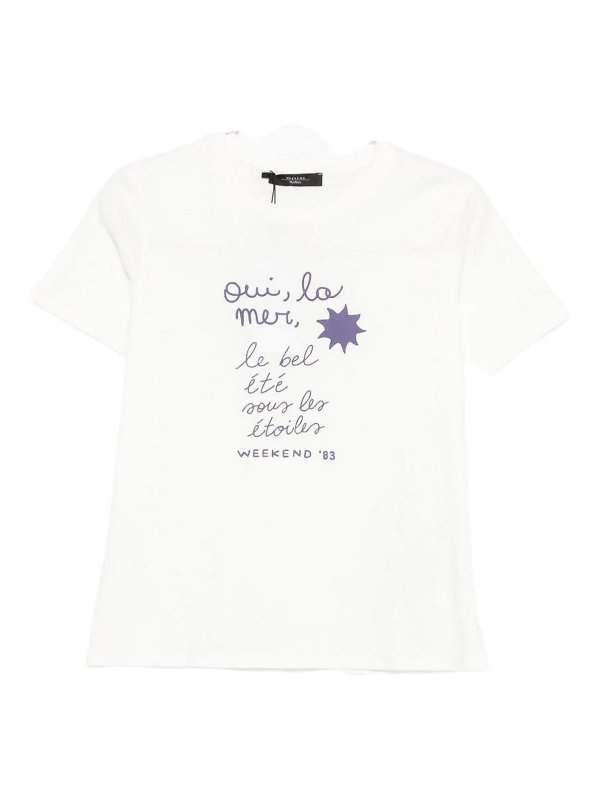 WEEKEND MAX MARA: t-shirt - Wkdpantera