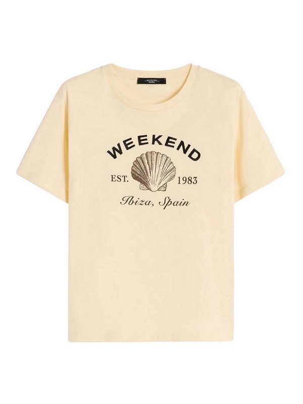 WEEKEND MAX MARA: t-shirt - Wkdbora