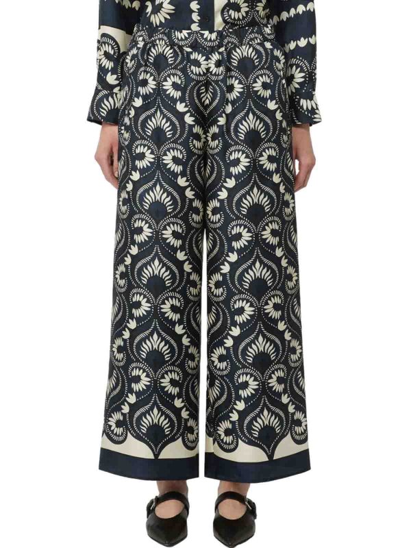 WEEKEND MAX MARA: カジュアルトラウザー online - カジュアルパンツ - ブルー