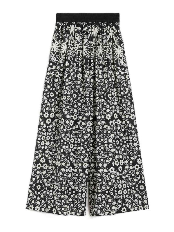 WEEKEND MAX MARA: カジュアルトラウザー - カジュアルパンツ - 黒