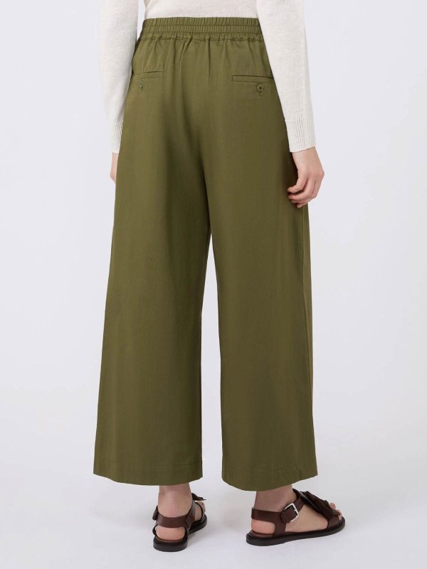 The Best Shops WEEKEND MAX MARA: カジュアルトラウザー - カジュアルパンツ - 緑