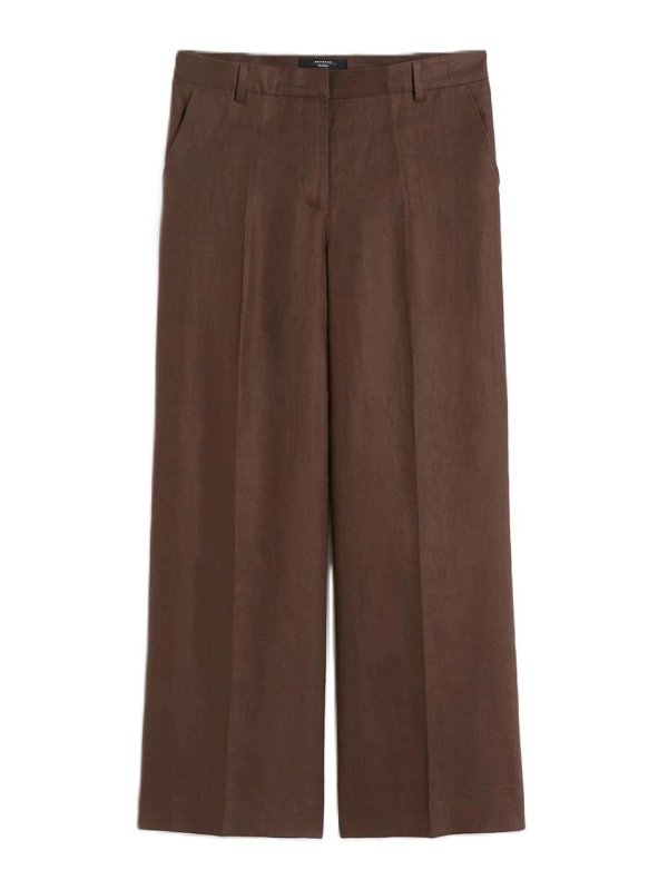 WEEKEND MAX MARA: イブニングドレス - イブニングドレス - ダークブラウン