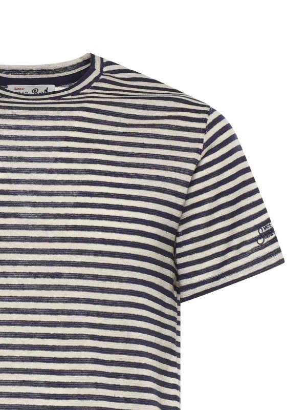 MC2 SAINT BARTH: Strickpullover mit Rundhalsausschnitt online - Rundhalspullover - Blau