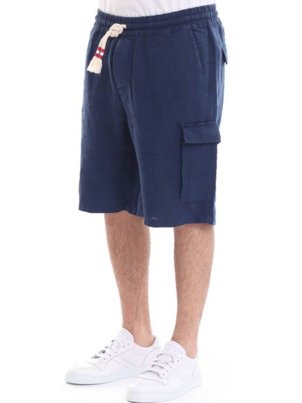 The Best Shops MC2 SAINT BARTH: トラウザーショーツ - ショートパンツ - ブルー