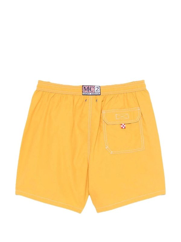MC2 SAINT BARTH: トラウザーショーツ online - ショートパンツ - イエロー