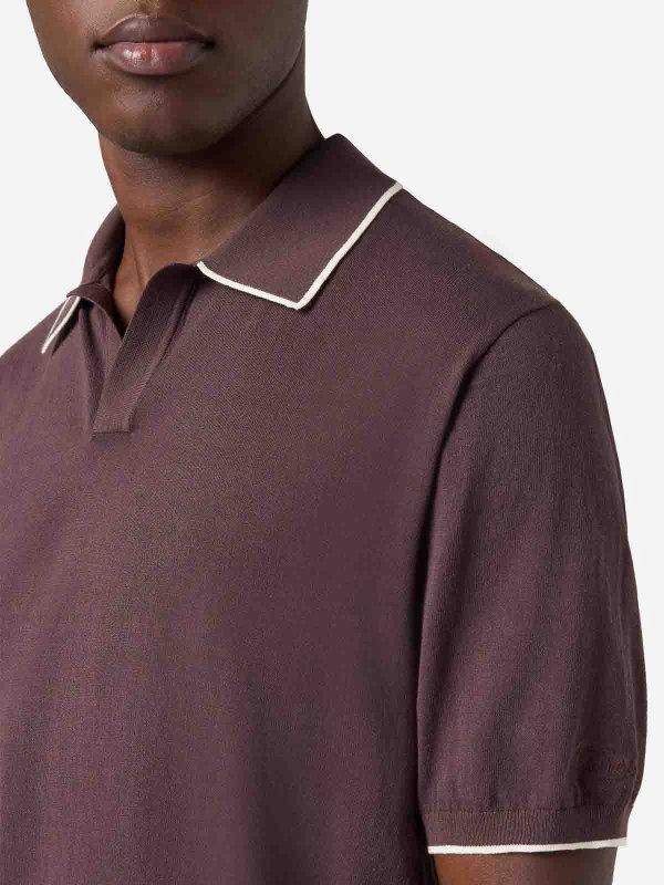 Polo - Marrón shop online: MC2 SAINT BARTH