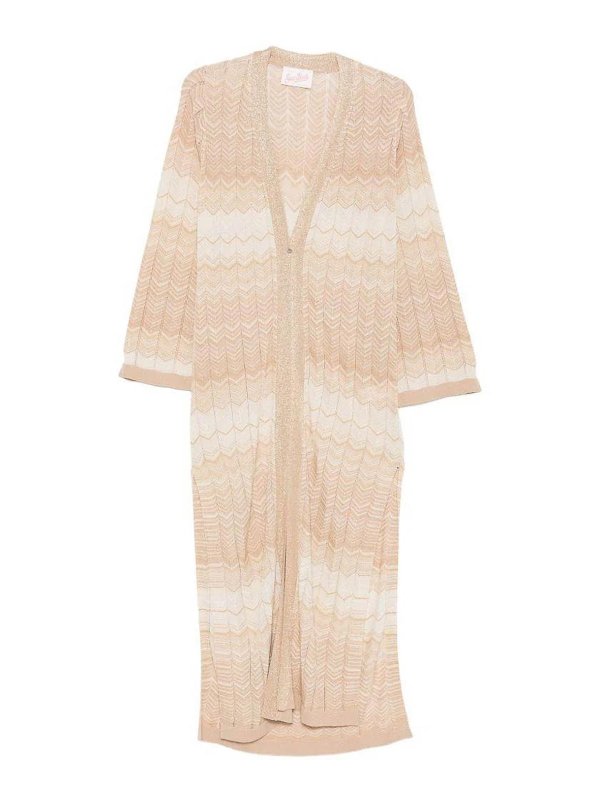 MC2 SAINT BARTH: Strickpullover mit Rundhalsausschnitt - Rundhalspullover - Beige