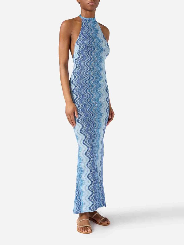 MC2 SAINT BARTH: Abendkleider online - Abendkleid - Hellblau