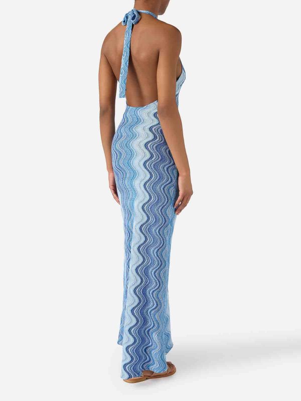 Abendkleid - Hellblau shop online: MC2 SAINT BARTH