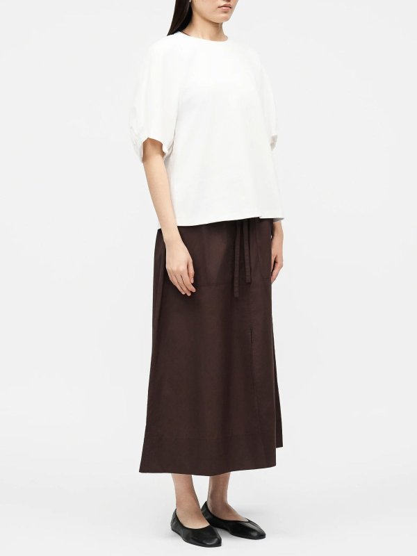 The Best Shops Max Mara: Rundhalspullover - Weiß