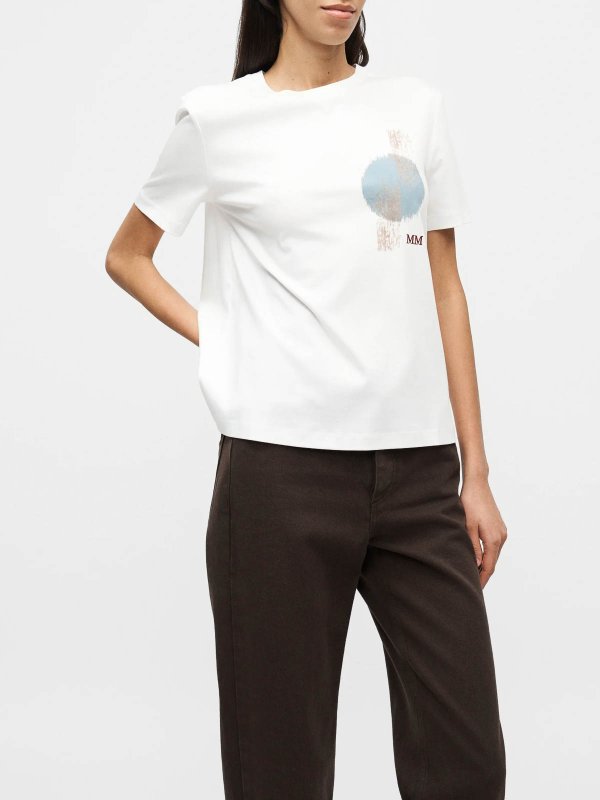 The Best Shops Max Mara: クルーネック - 白