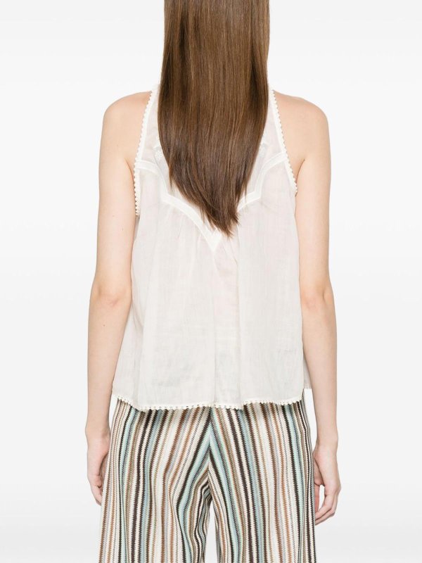 TWINSET buy online Top - Bleu