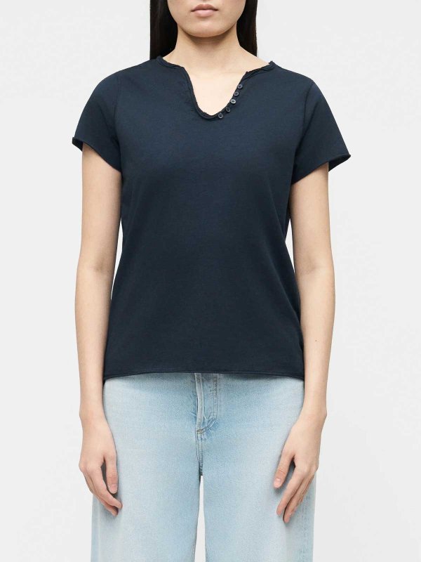 The Best Shops ZADIG&VOLTAIRE: トップス＆タンクトップ - トップ/タンクトップ - ブルー