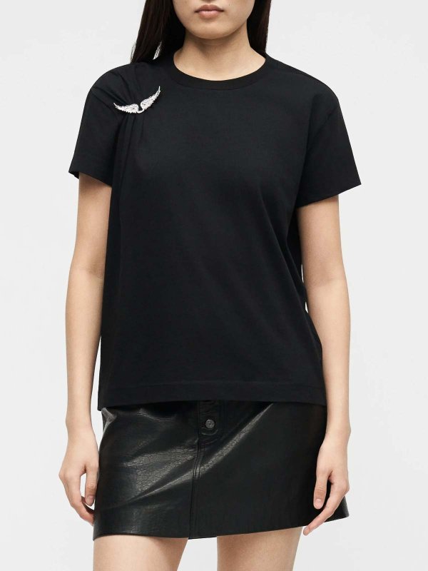 The Best Shops ZADIG&VOLTAIRE: レザージャケット - レザージャケット - 黒