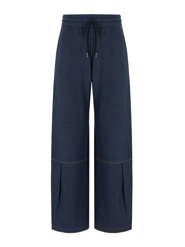 Max Mara: Blusen - Bluse - Blau
