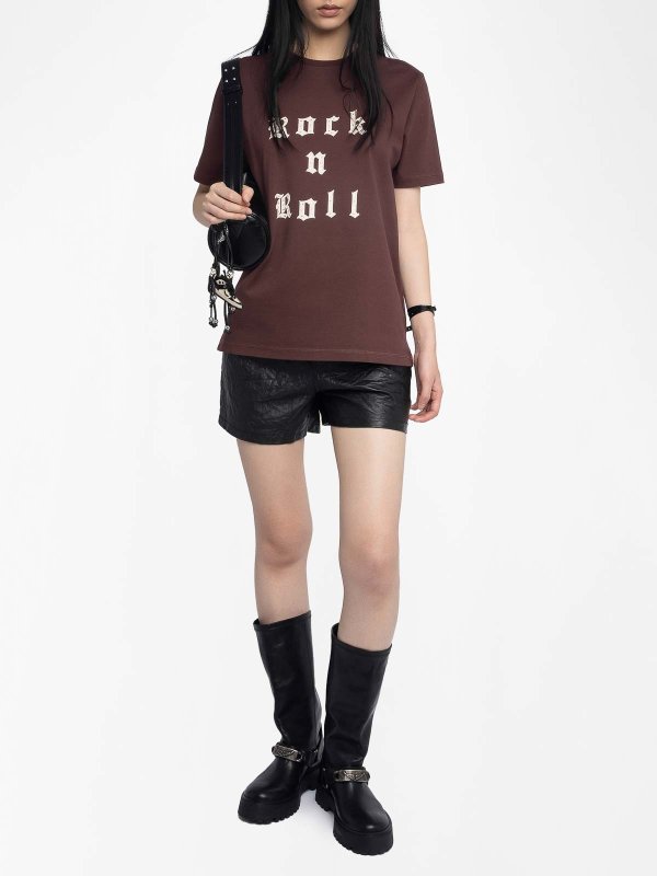 The Best Shops ZADIG&VOLTAIRE: ボーイフレンドデニム - ボーイフレンド - ボルドー
