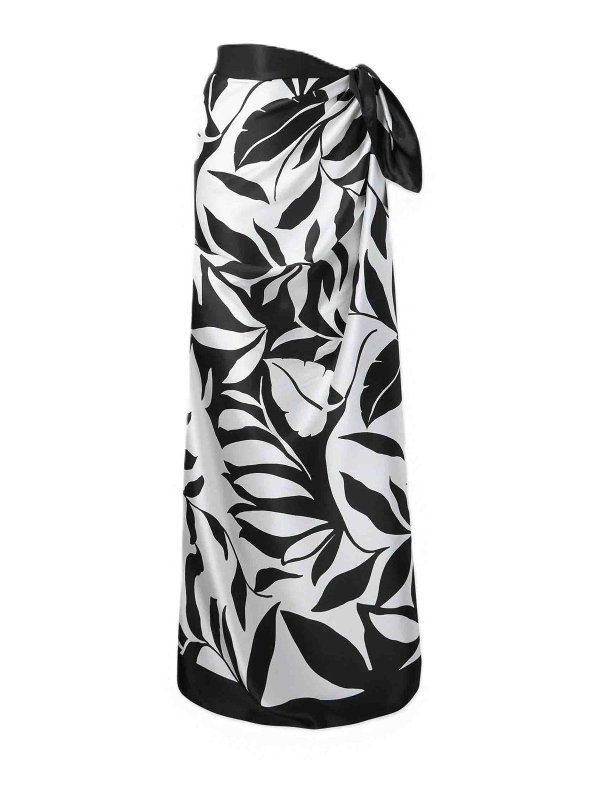Max Mara: Schals - Schal - Schwarz