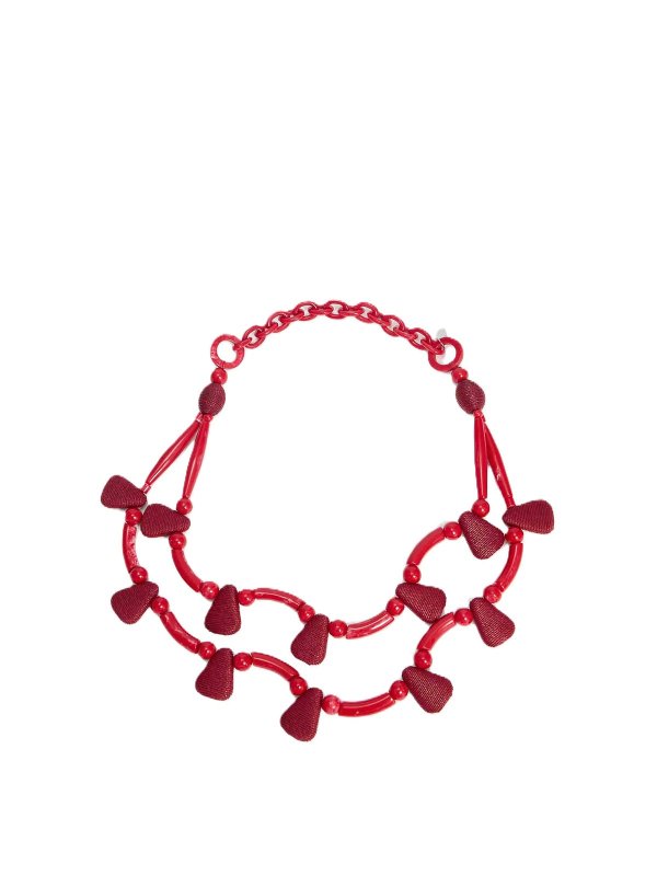 WEEKEND MAX MARA: Collar - Collar - Rojo