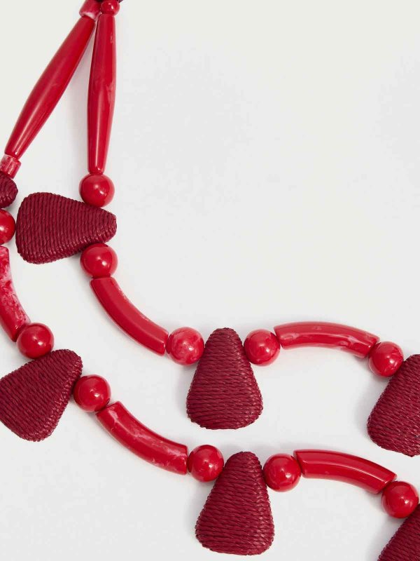 The Best Shops WEEKEND MAX MARA: Collar - Collar - Rojo