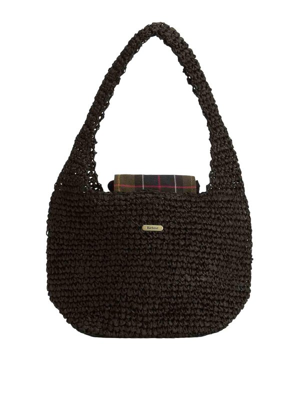 BARBOUR: Handtaschen - Shopper - Schwarz