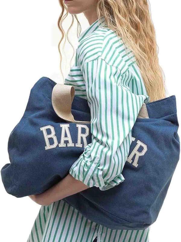 BARBOUR: Handtaschen online - Shopper - Denim