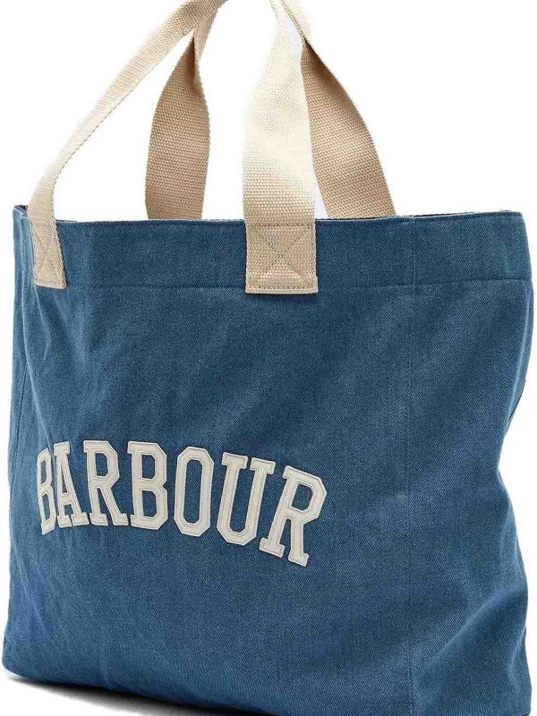 The Best Shops BARBOUR: Handtaschen - Shopper - Denim