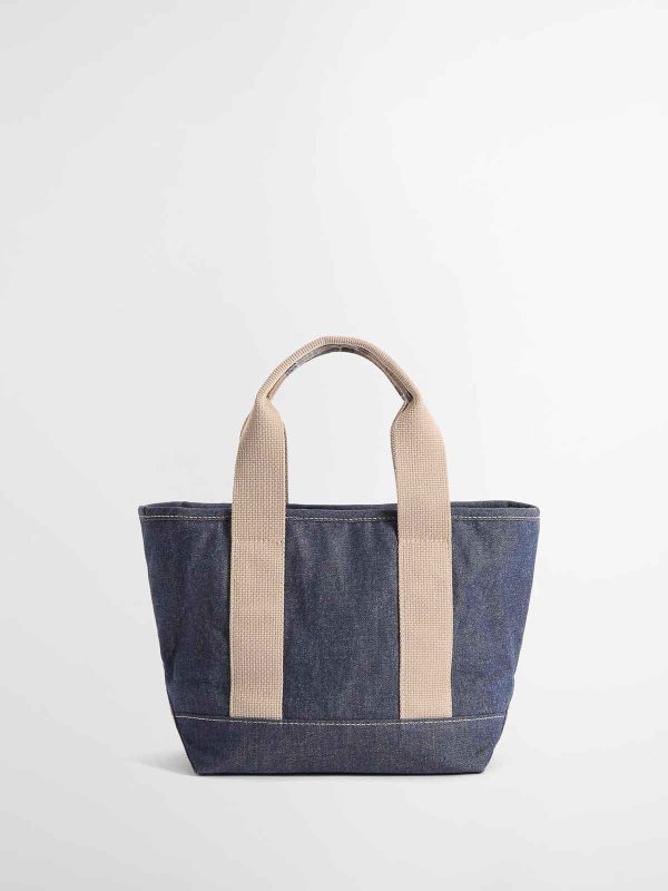 The Best Shops BARBOUR: Handtaschen - Shopper - Jeansblau