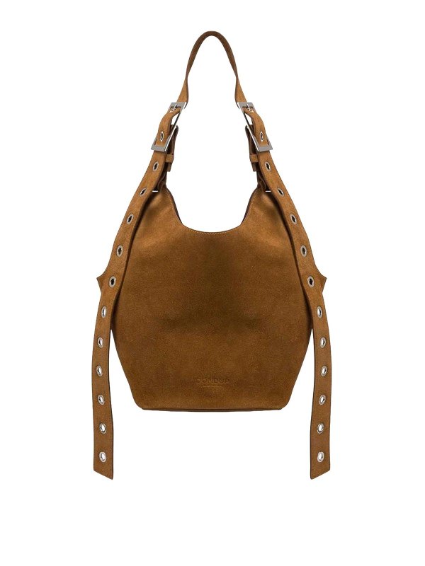 DONDUP: ショルダーバッグ - ショルダーバッグ - ベージュ