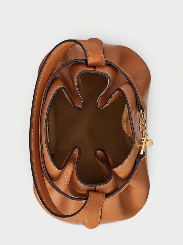 The Best Shops LAUREN RALPH LAUREN: バケットバッグ - バケットバッグ - ブラウン