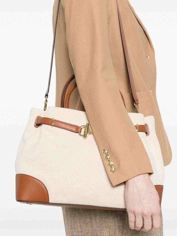 LAUREN RALPH LAUREN: トートバッグ online - トートバッグ - ベージュ