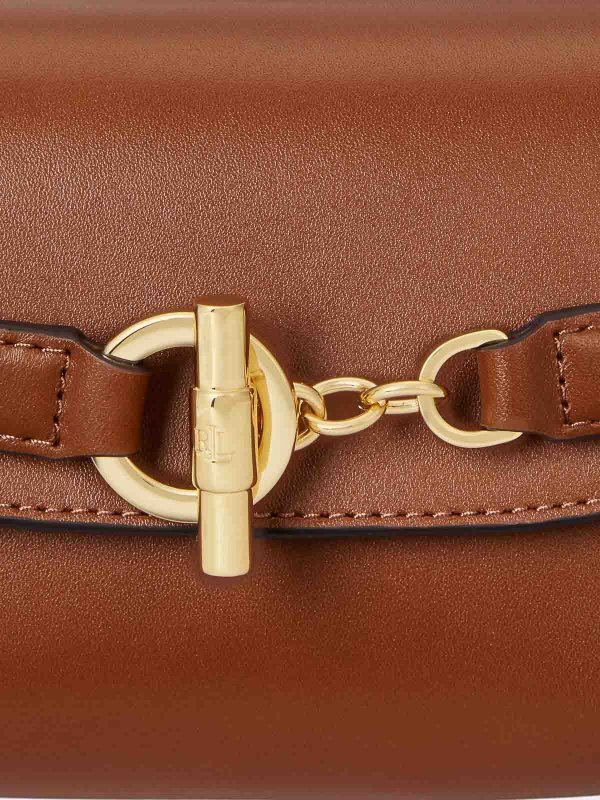 The Best Shops LAUREN RALPH LAUREN: クロスボディバッグ - ブラウン