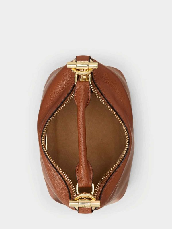 The Best Shops LAUREN RALPH LAUREN: ショルダーバッグ - ショルダーバッグ - ブラウン