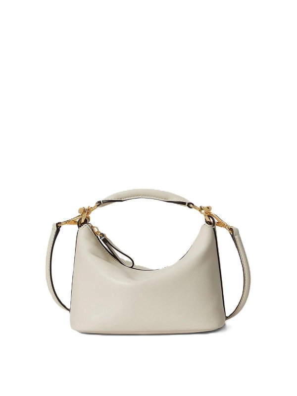 LAUREN RALPH LAUREN: ショルダーバッグ - ショルダーバッグ - 白