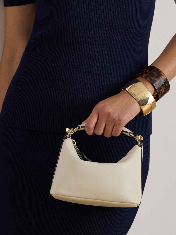 The Best Shops LAUREN RALPH LAUREN: ショルダーバッグ - 白