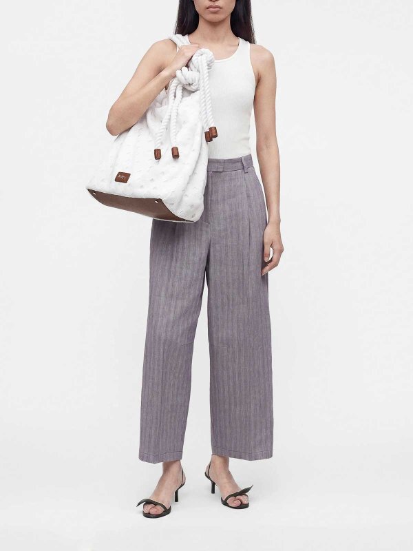Max Mara buy online トートバッグ - 白