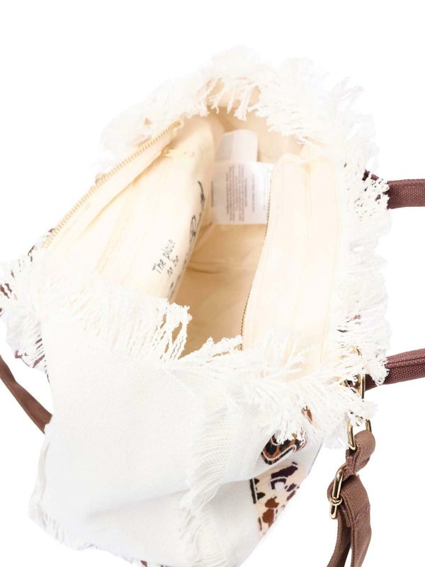 The Best Shops MC2 SAINT BARTH: Handtaschen - Shopper - Weiß