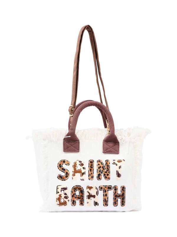 The Best Shops MC2 SAINT BARTH: Shopper - Weiß