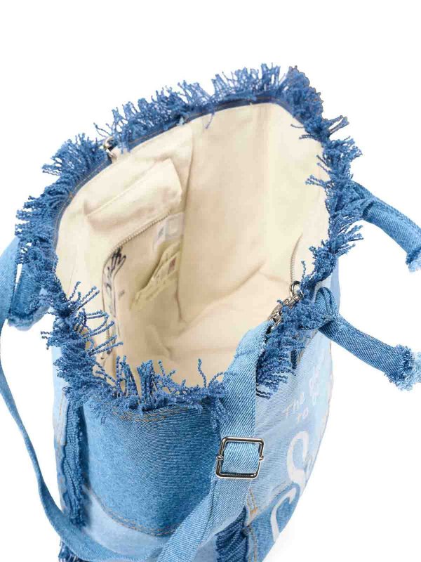 The Best Shops MC2 SAINT BARTH: Handtaschen - Shopper - Denim