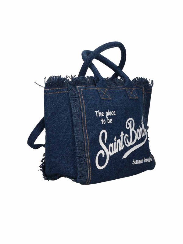MC2 SAINT BARTH: トートバッグ online - トートバッグ - ダークウォッシュ