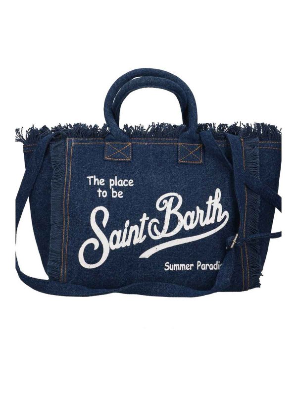 The Best Shops MC2 SAINT BARTH: トートバッグ - トートバッグ - ダークウォッシュ