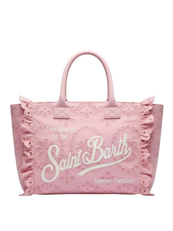 MC2 SAINT BARTH: Handtaschen - Shopper - Rosa