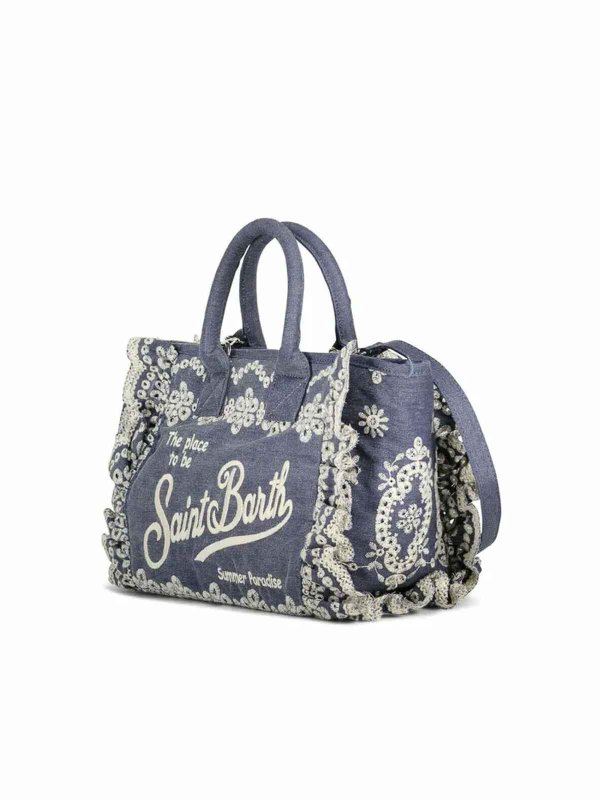 The Best Shops MC2 SAINT BARTH: Handtaschen - Shopper - Blau